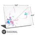 Violet Harmony (Hummingbird) Universal Laptop 12in (9.8 x 6.8in) Skin